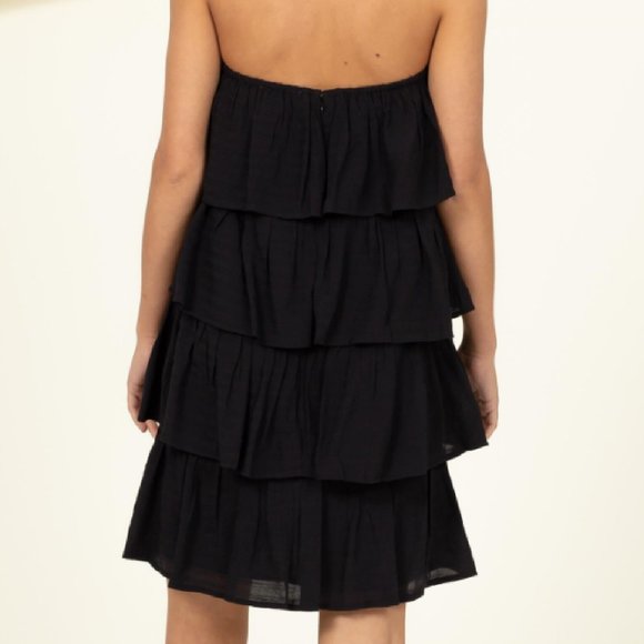 TIER RUFFLE DRESS - Picture 4 of 5